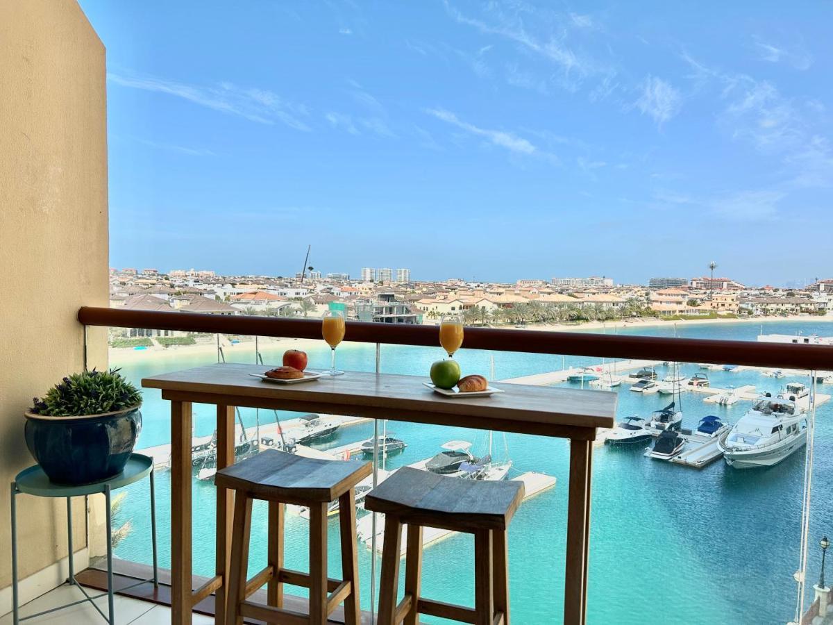 Apartament Luxury On The Palm With Marina View Balcony Dubaj Zewnętrze zdjęcie