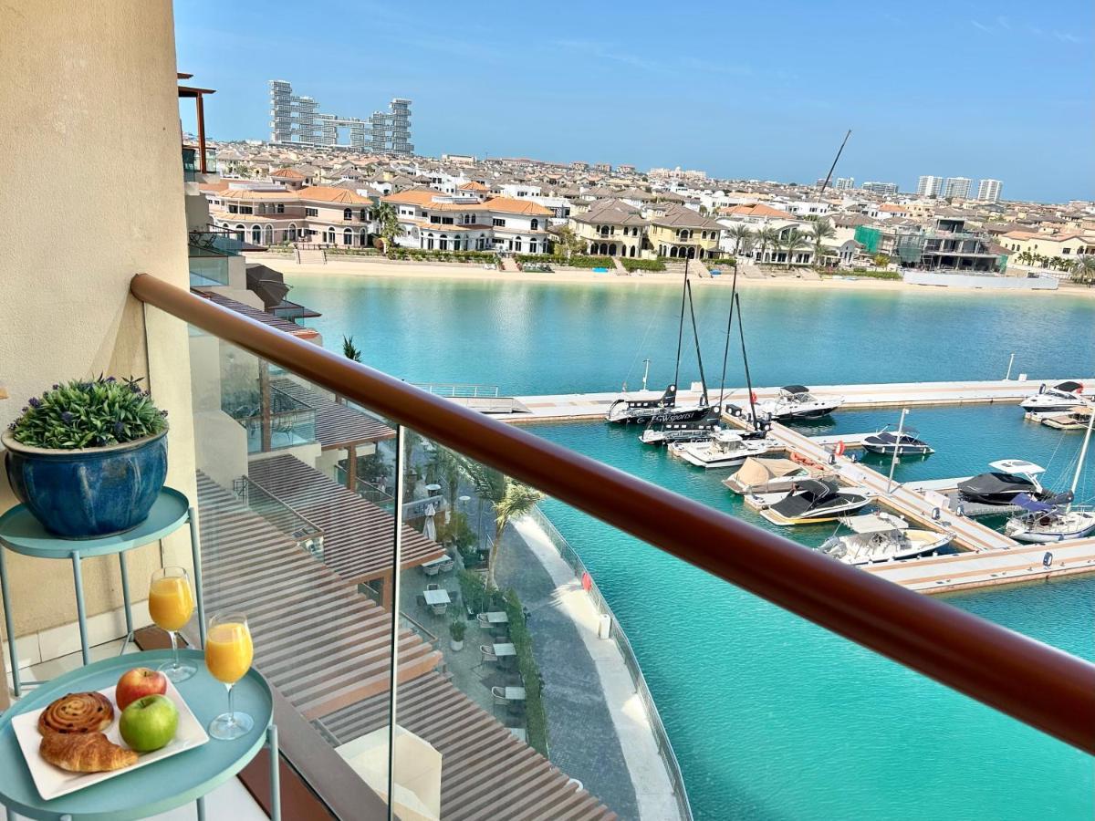 Apartament Luxury On The Palm With Marina View Balcony Dubaj Zewnętrze zdjęcie